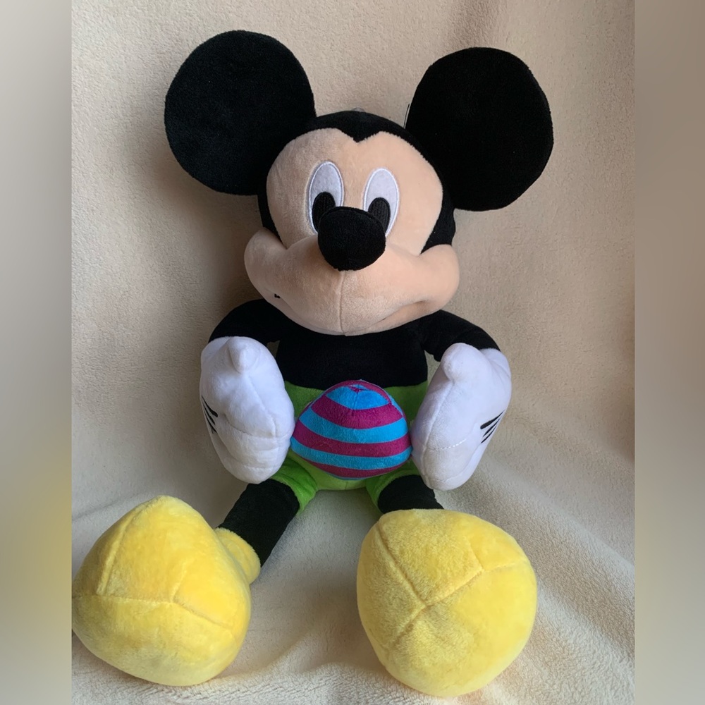 Mickey Mouse Disney Baby with Easter Egg Plush Toy